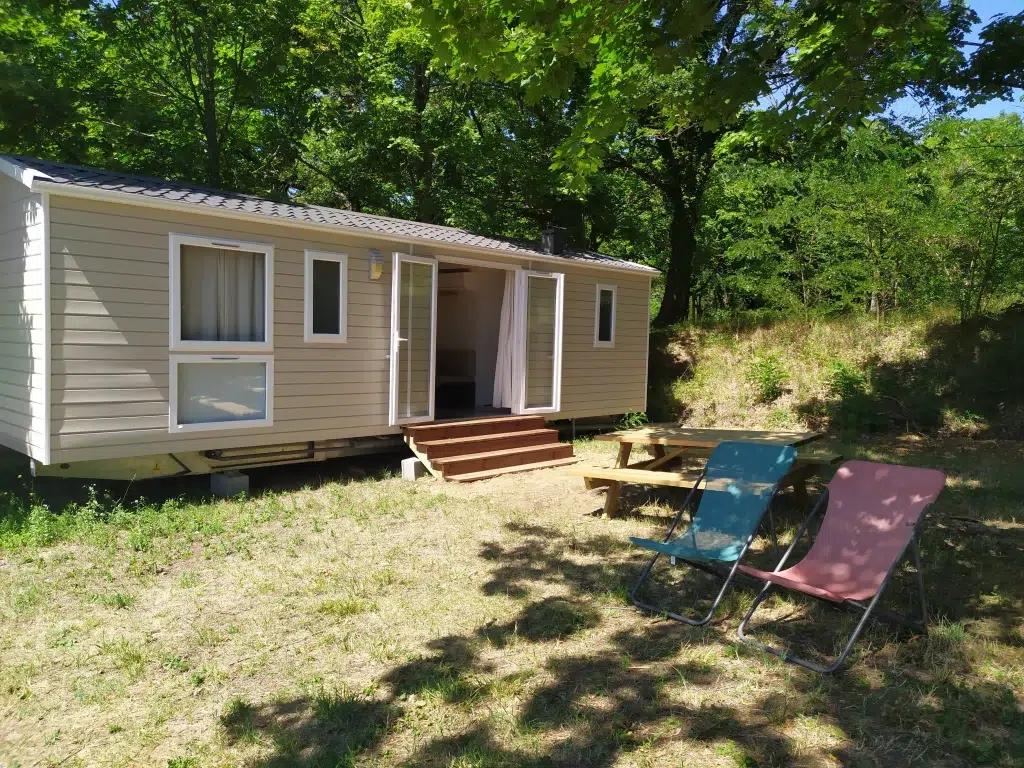 Mobil home Confort Camping Domaine de Senaud